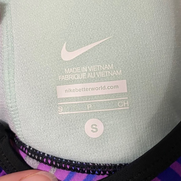 Nike Purple Blue Pink Active Tank Top SMALL - Picture 5 of 6